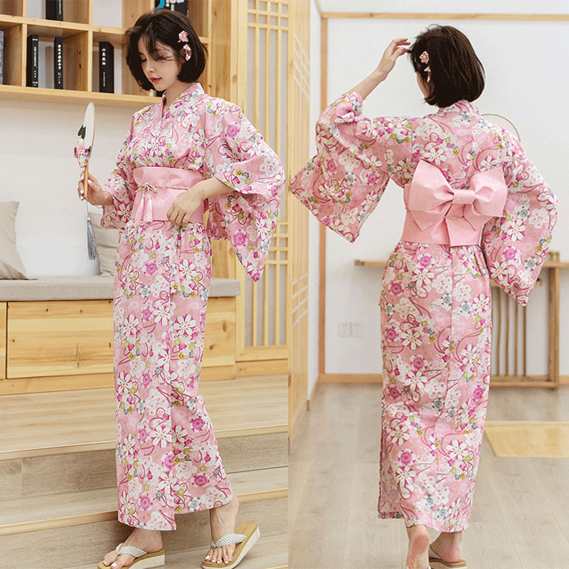 Demon Slayer Haori - Tradition Kimono Cotton Women Yukata Haori
