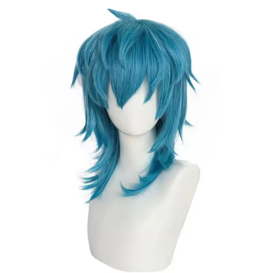 Anime Cosplay Face - Sally Face Wig Synthetic Medium Length