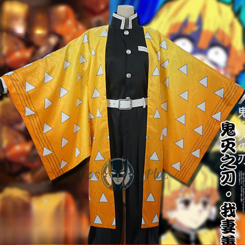 Demon Slayer Haori - Demon Slayer Cosplay Costume Agatsuma Zenitsu