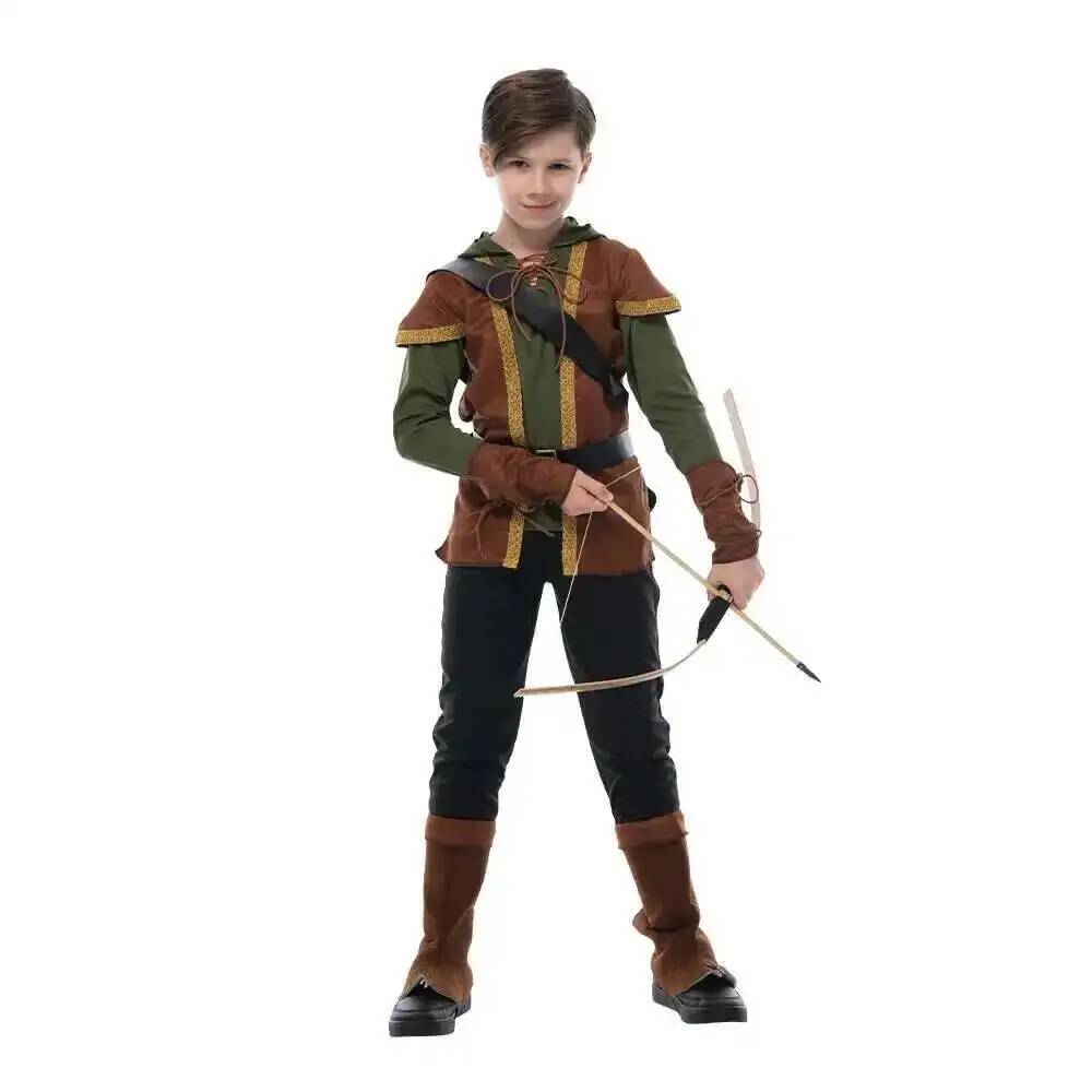 Anime Cosplay Kid - Boys Snailify Kids Archer Costume Hunter