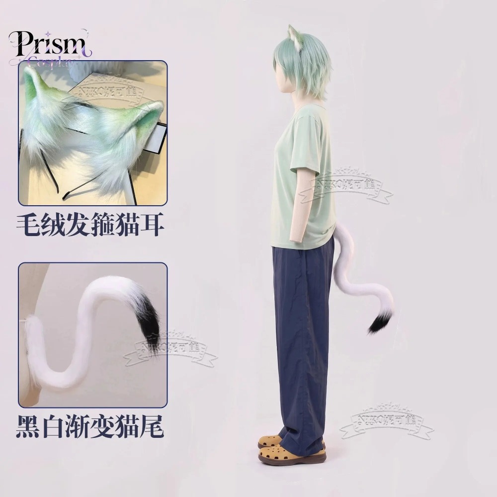 Anime Cosplay Cat - Yani Neko Satou Yaniko Cosplay Costume