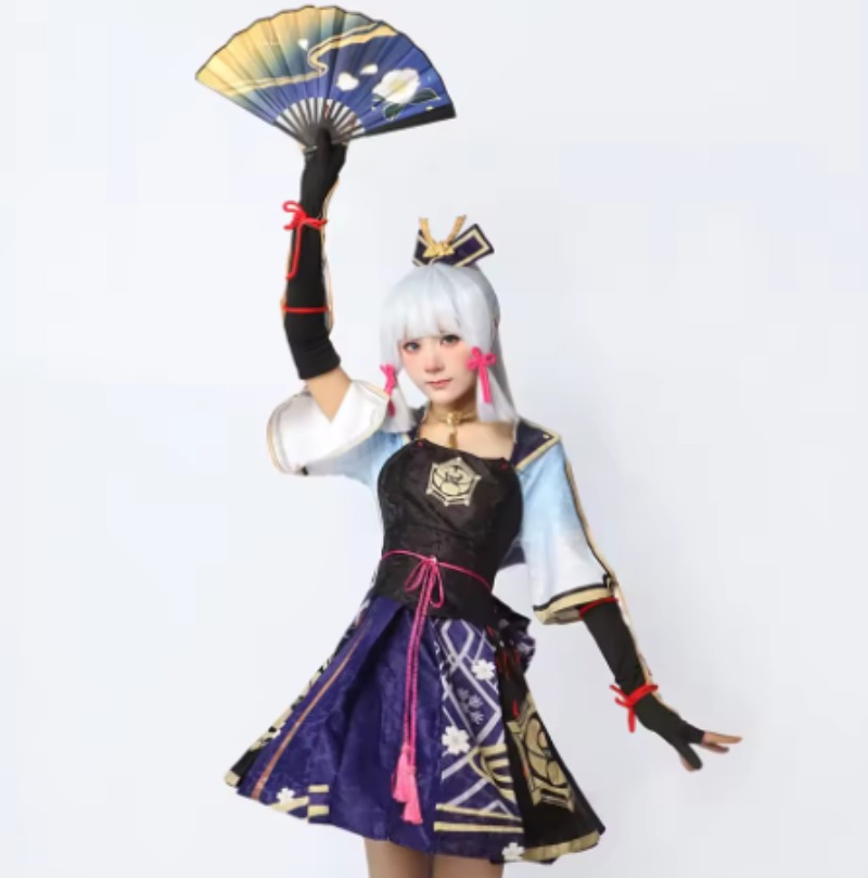 Anime Cosplay Dresses - Kamisato Ayaka Cosplay Kostüm Spiel Genshin