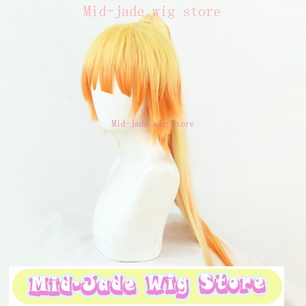 Cosplay Anime Zenitsu - Zenitsu Agatsuma Genderend Cosplay Wig Anime