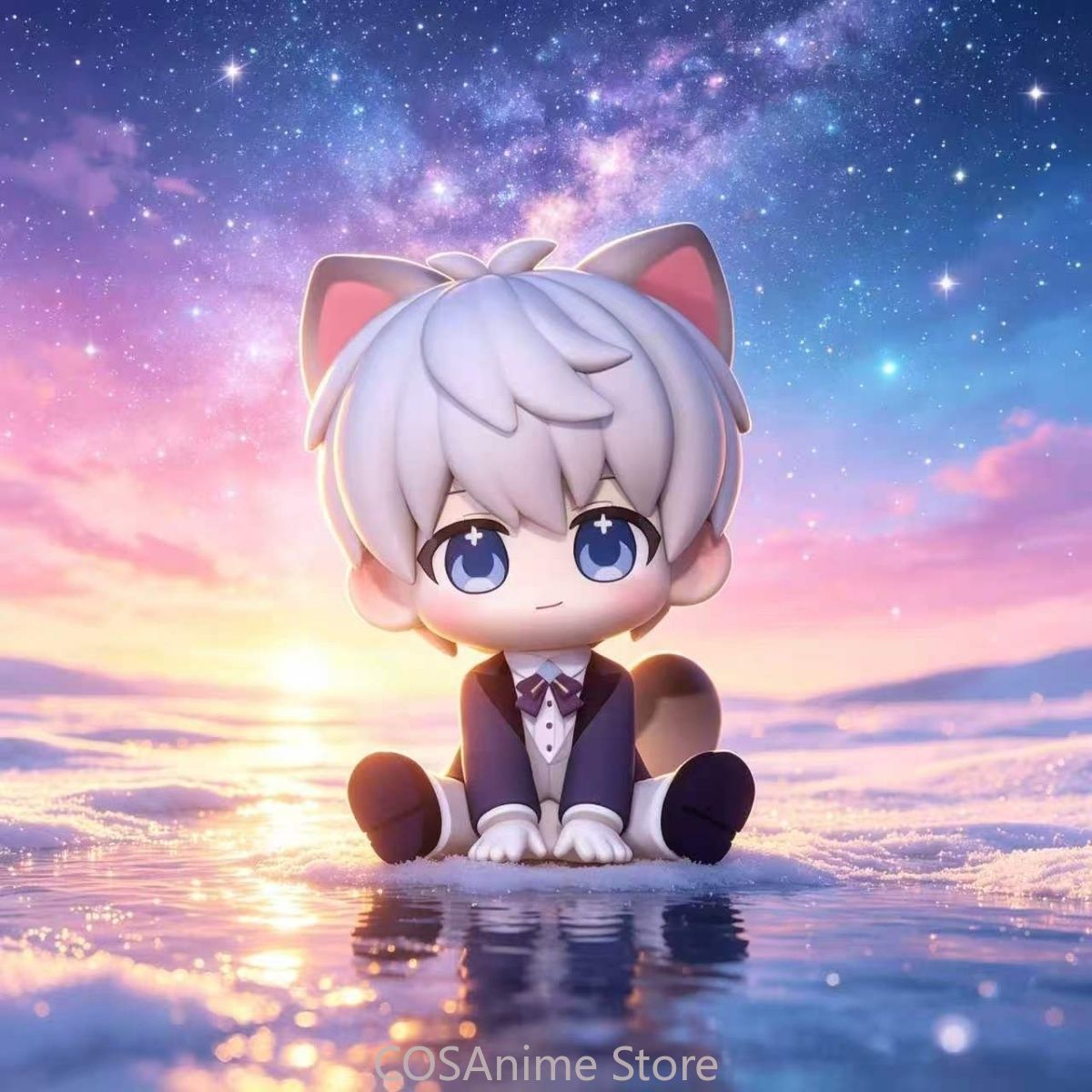 Anime Cosplay Cat - Xavier Love and Deepspace Cat 8cm