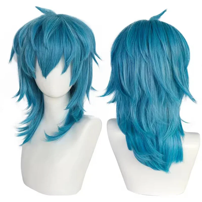 Anime Cosplay Face - Sally Face Wig Synthetic Medium Length