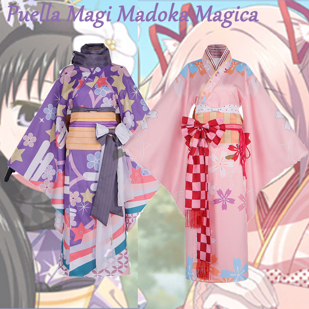 Anime Cosplay Kimono - Puella Magi Madoka Magica Cosplay Kimono