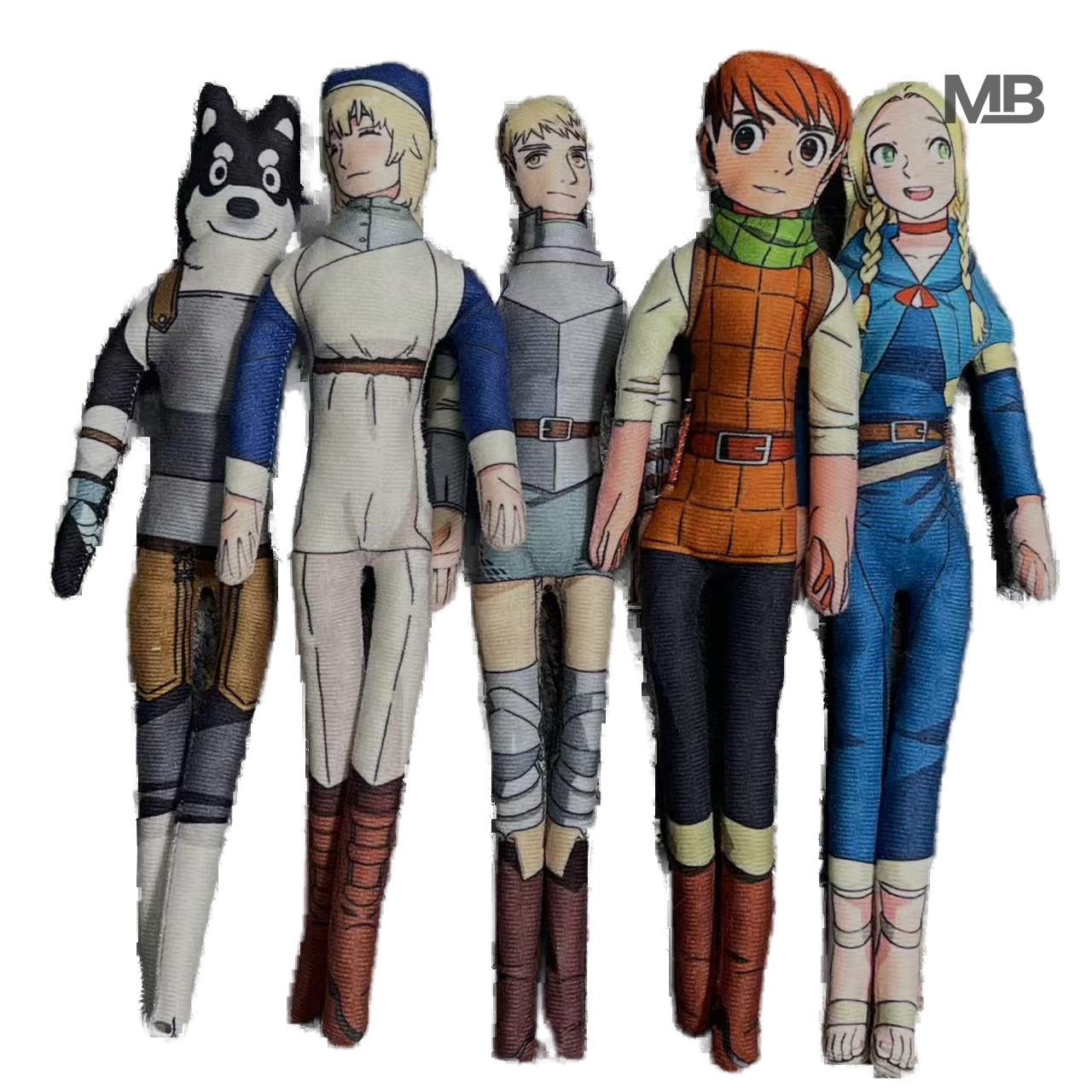 Anime Cosplay Face - Dungeon Meshi Laios Falin Chilchuck Marcille