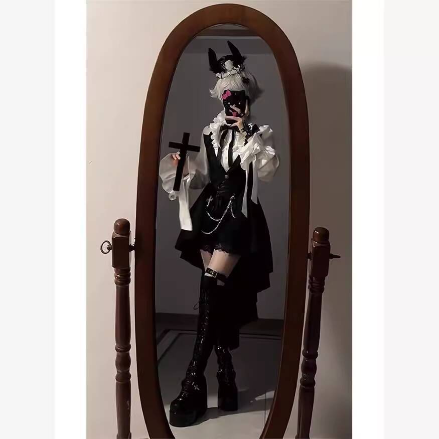 Queen Anime Cosplay - New Prince Series Shirt Dark Lace