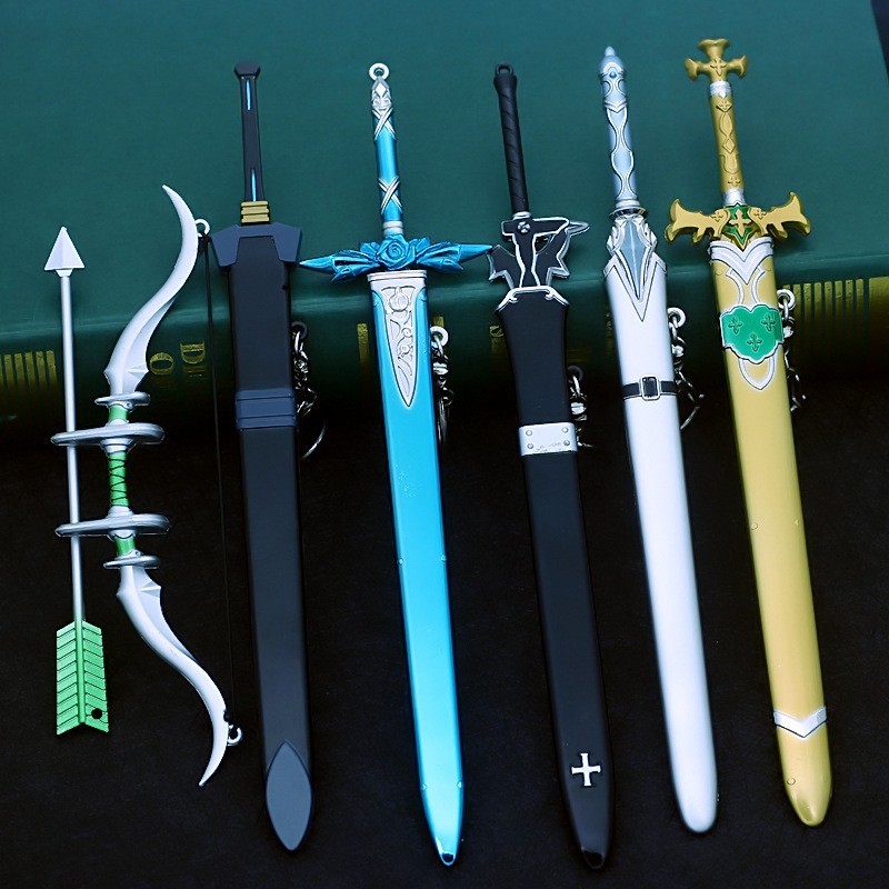 Sword Art Online Cape - 22cm Elucidator Sword Anime Art Online