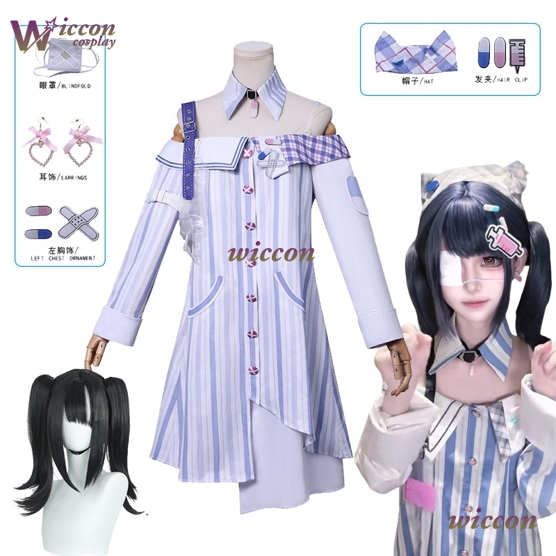 Anime Cosplay Outfit Ideas - Eyepatch Jirai Kei Infinity Nikki Cosplay