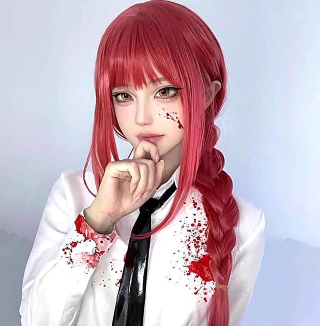 Anime Cosplay Makima - Makima Wig Cosplay Women Anime party