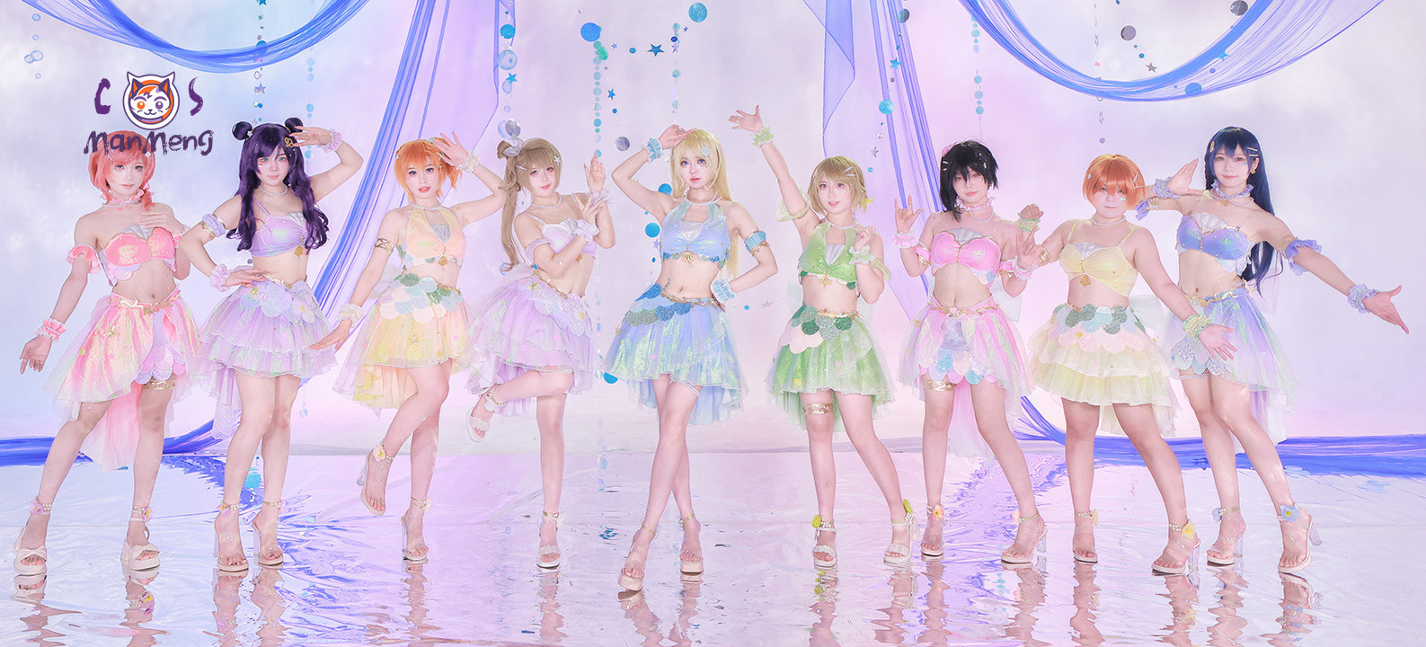 Anime Cosplay Bikini - Anime LoveLive! Hanayo Koizumi mermaid Cosplay