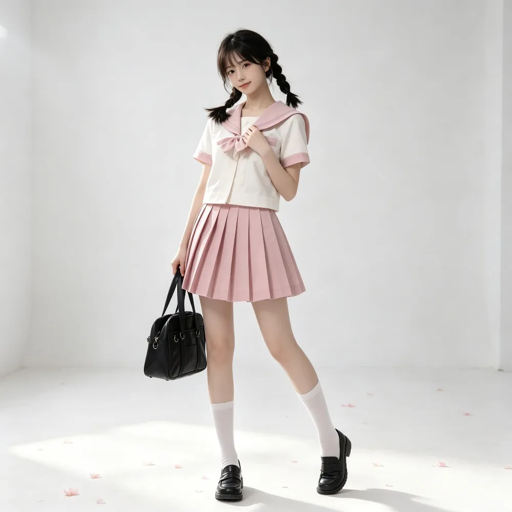 Cosplay Anime Basic - Authentic Japanese JK Sailor Suit Set,