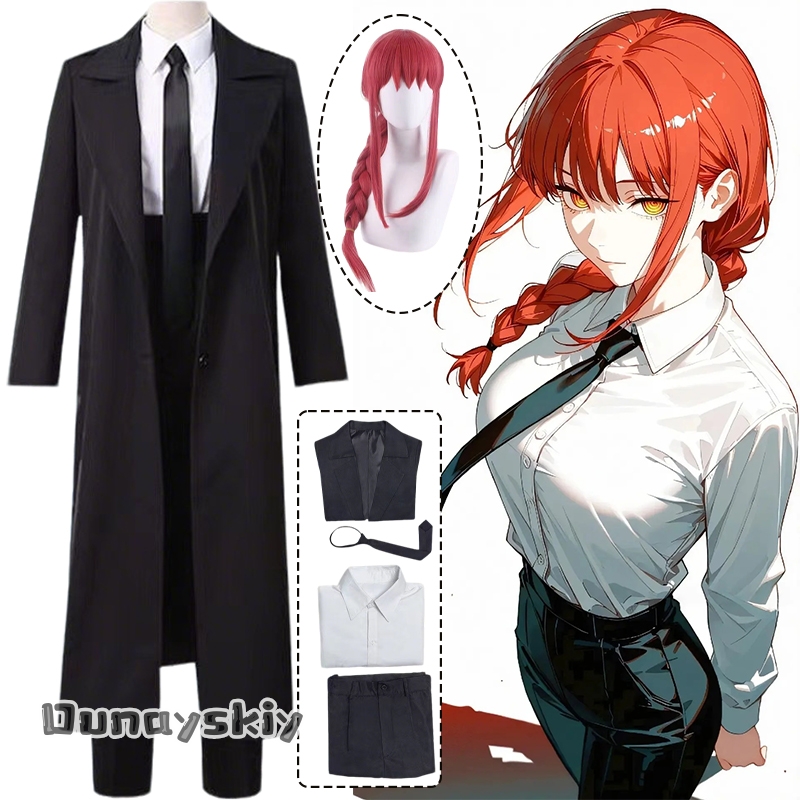 Anime Cosplay Makima - Anime Man Makima Cosplay Costume{Hemera}Halloween Chainsaw