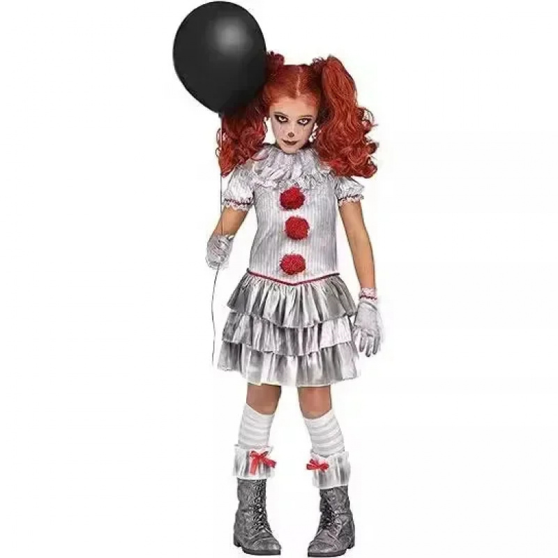 Anime Cosplay Little Girl - ABC123Halloween It Pennywise Little Costumes Scary