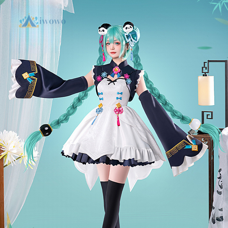 Anime Cosplay Dresses - Anime Project Sekai Cosplay Miku Costume