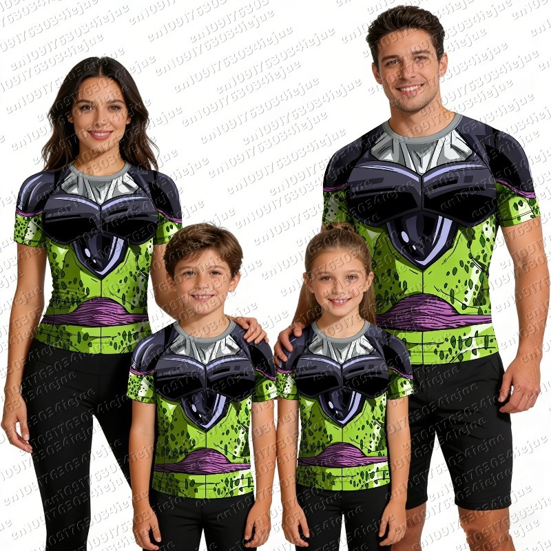 Dragon Ball Saiyan Armor - 2026 Summer Oversized Dragon Ball Tee,
