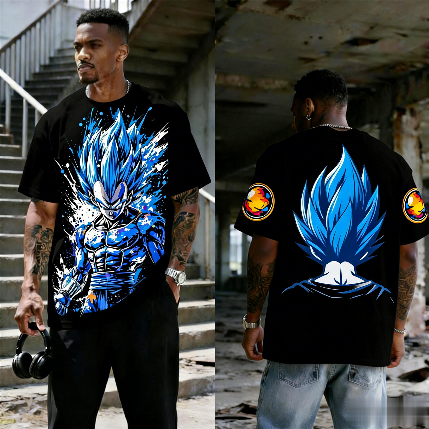 Dragon Ball Saiyan Armor - 2026 Dragon Ball Vegeta Printed Trendy