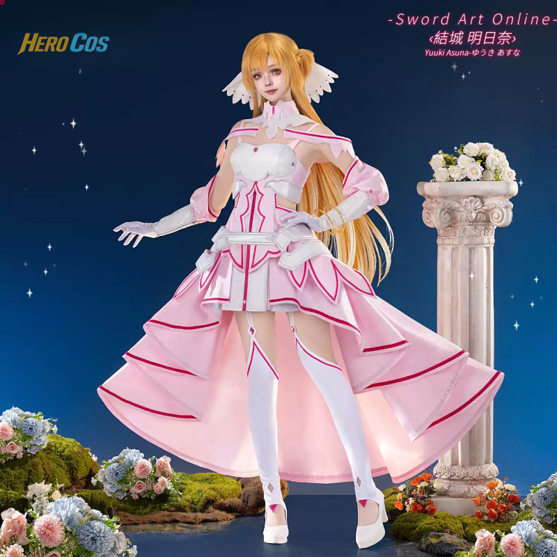 Sword Art Online Cape - Sword Art Online Yuuki Asuna Cosplay