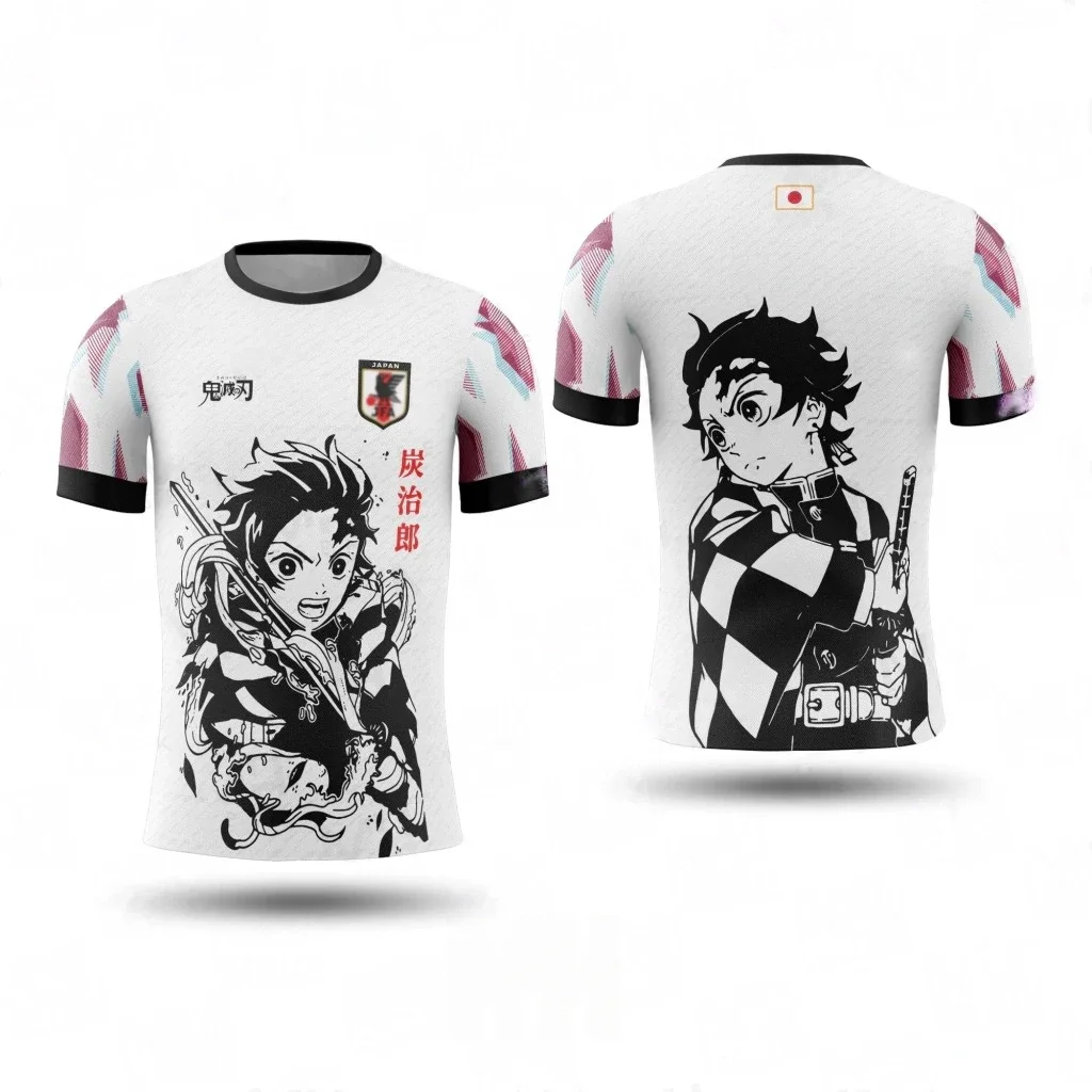 Cosplay Anime Zenitsu - Bandai Japan Anime Soccer Jersey Kimetsu
