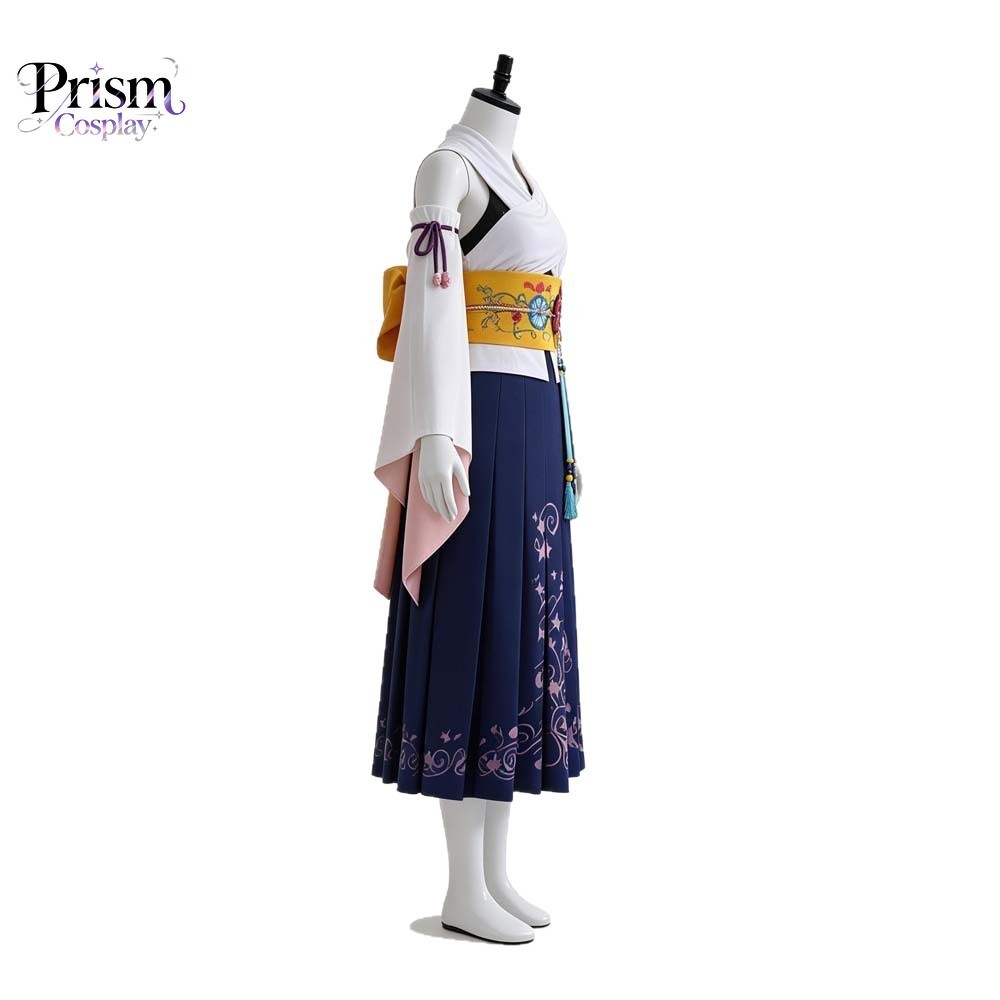 Final Fantasy Ten Yuna Summone - Anime Cosplay Kimono 评论和价格
