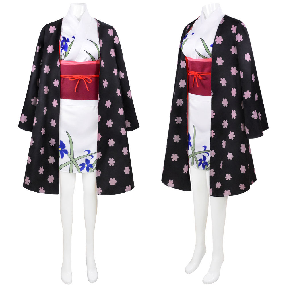 Women's Outfit Nico Robin Cosp - Anime Cosplay Kimono 评论和价格
