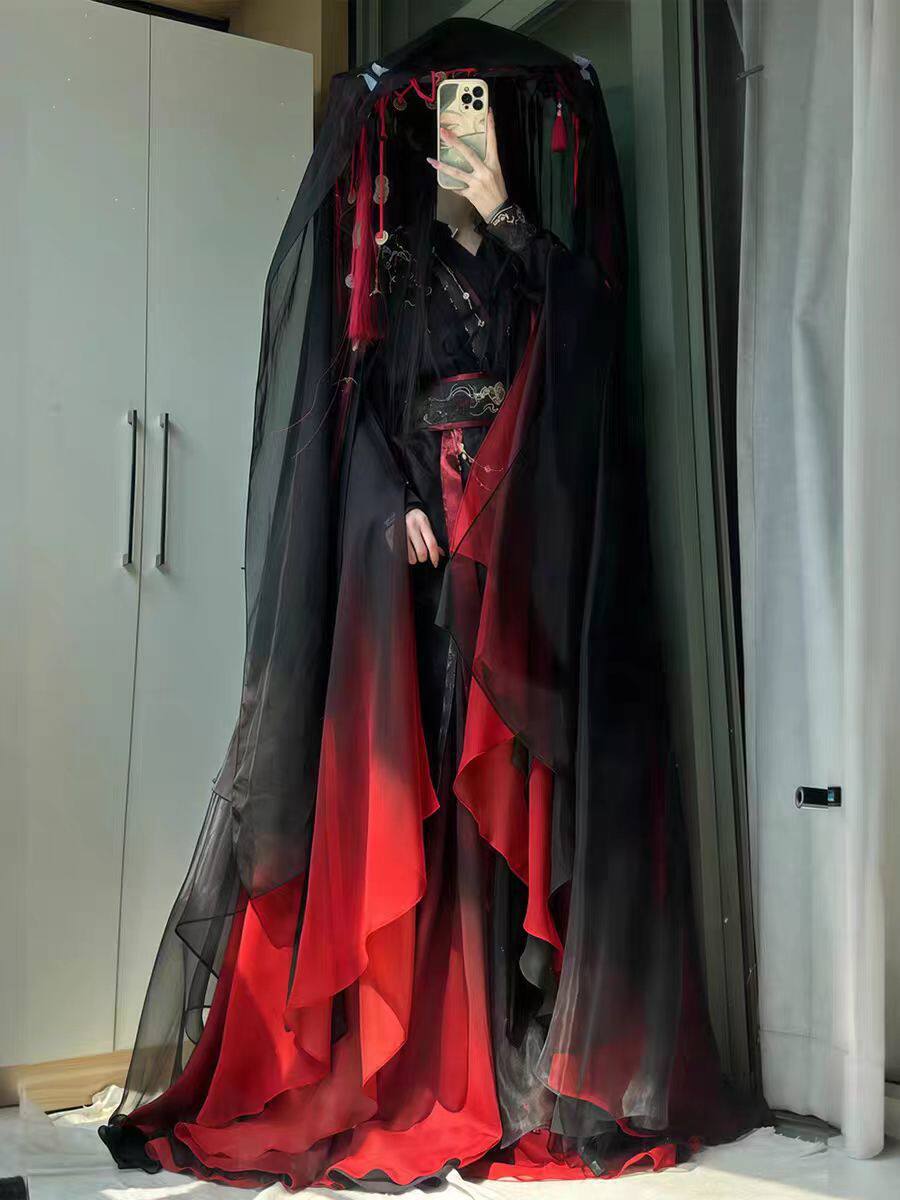 Unisex Ancient Chinese Xianxia - Anime Cosplay Clothes 评论和价格