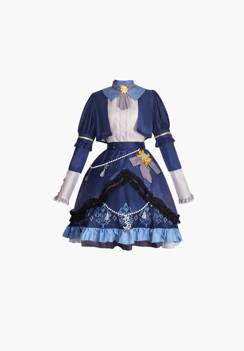 2025 PJSK Stars Colorful Dress - Anime Cosplay Dresses 评论和价格