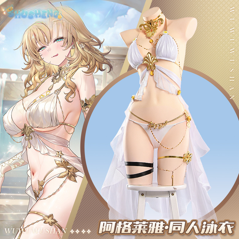 Women's sexy bikini swimsuit d - Anime Cosplay Bikini 评论和价格