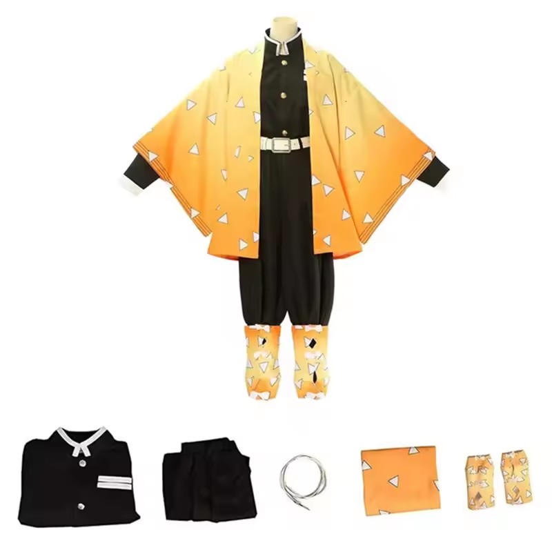 Anime Agatsuma Zenitsu Cosplay - Cosplay Anime Zenitsu 评论和价格