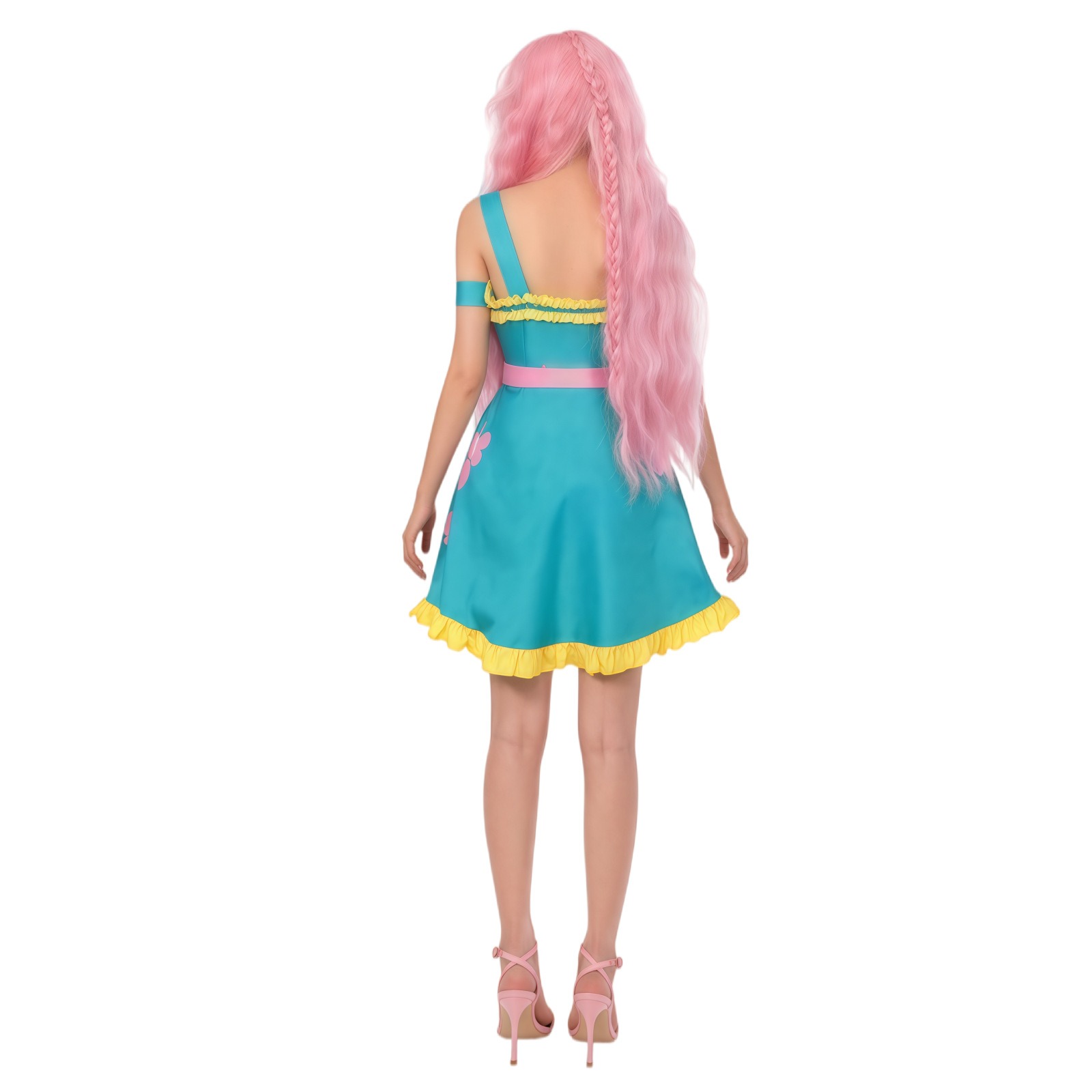Equestria Girls My Fluttershy  - Anime Cosplay Little Girl 评论和价格