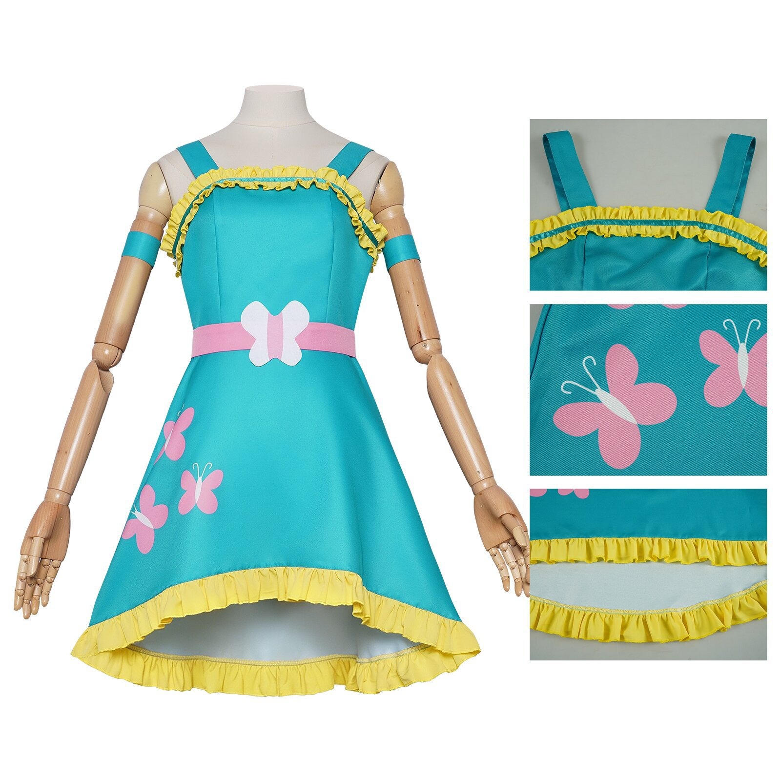 Equestria Girls My Fluttershy  - Anime Cosplay Little Girl 评论和价格