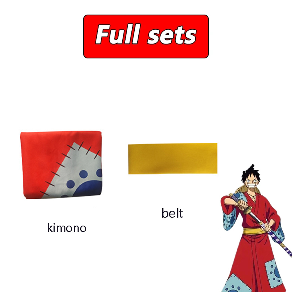 Luffy Cosplay Anime Monkey D L - Anime Cosplay Kimono 评论和价格