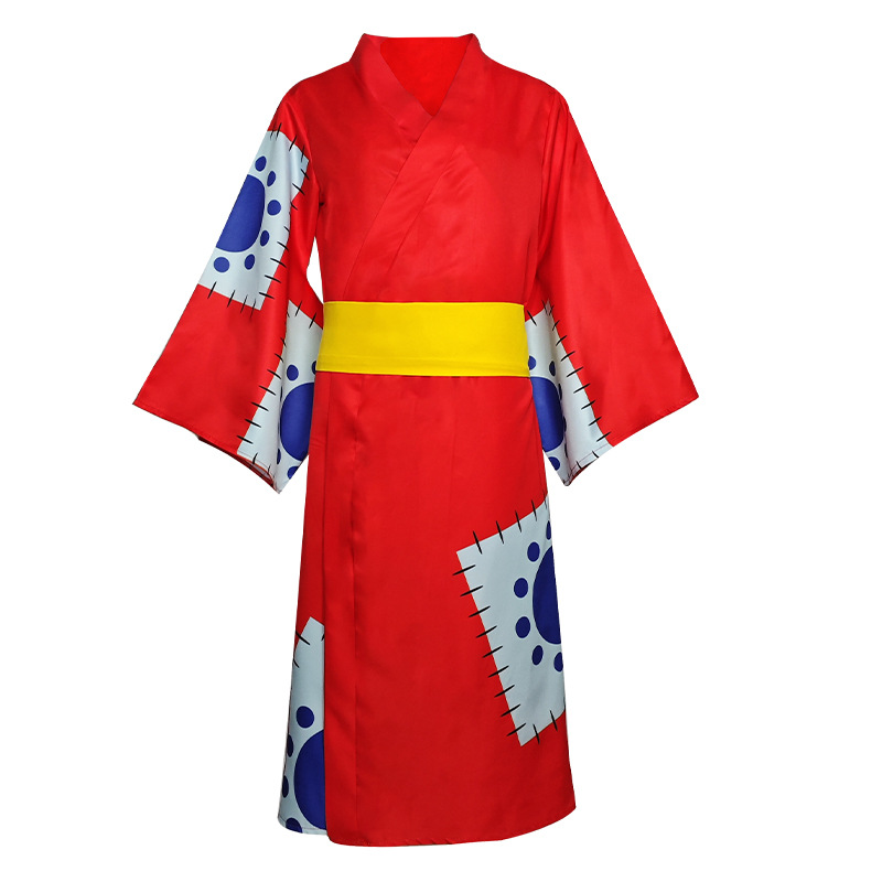Luffy Cosplay Anime Monkey D L - Anime Cosplay Kimono 评论和价格