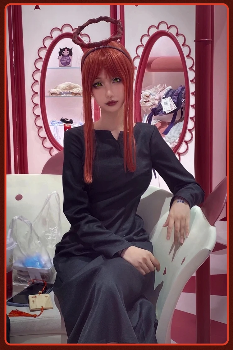 Anime Chainsaw Man Makima Cosp - Anime Cosplay Makima 评论和价格