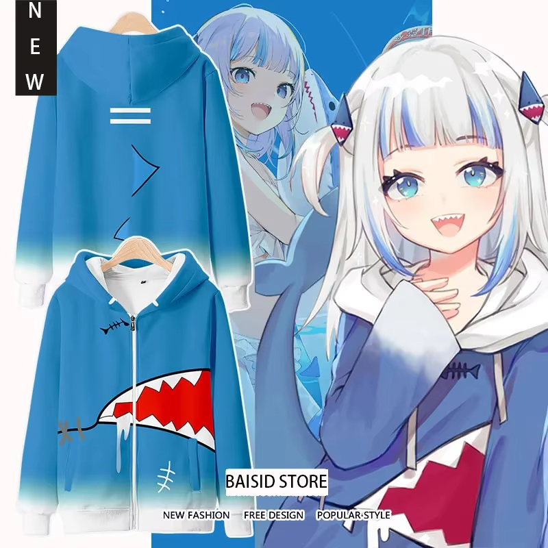anime Gawr Gura cosplay 3D Pri - Cosplay Anime Basic 评论和价格