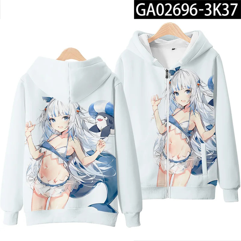 anime Gawr Gura cosplay 3D Pri - Cosplay Anime Basic 评论和价格