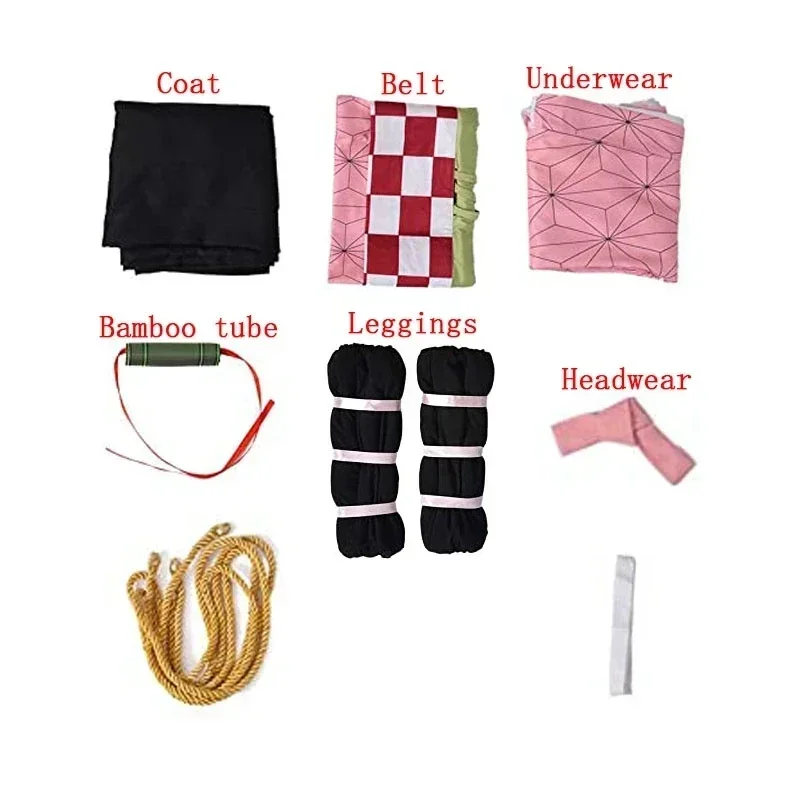 Anime Kamado Nezuko Cosplay Co - Demon Slayer Haori 评论和价格