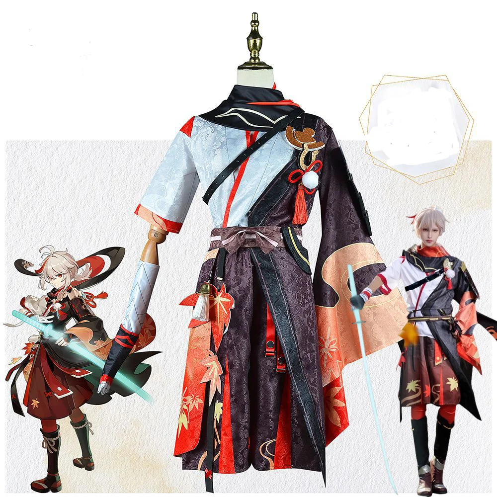 Game Genshin Impact Kaedehara  - Anime Cosplay Kimono 评论和价格