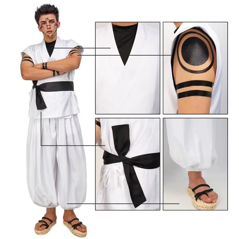 Ryomen Sukuna Cosplay Costume  - Anime Cosplay Kimono 评论和价格