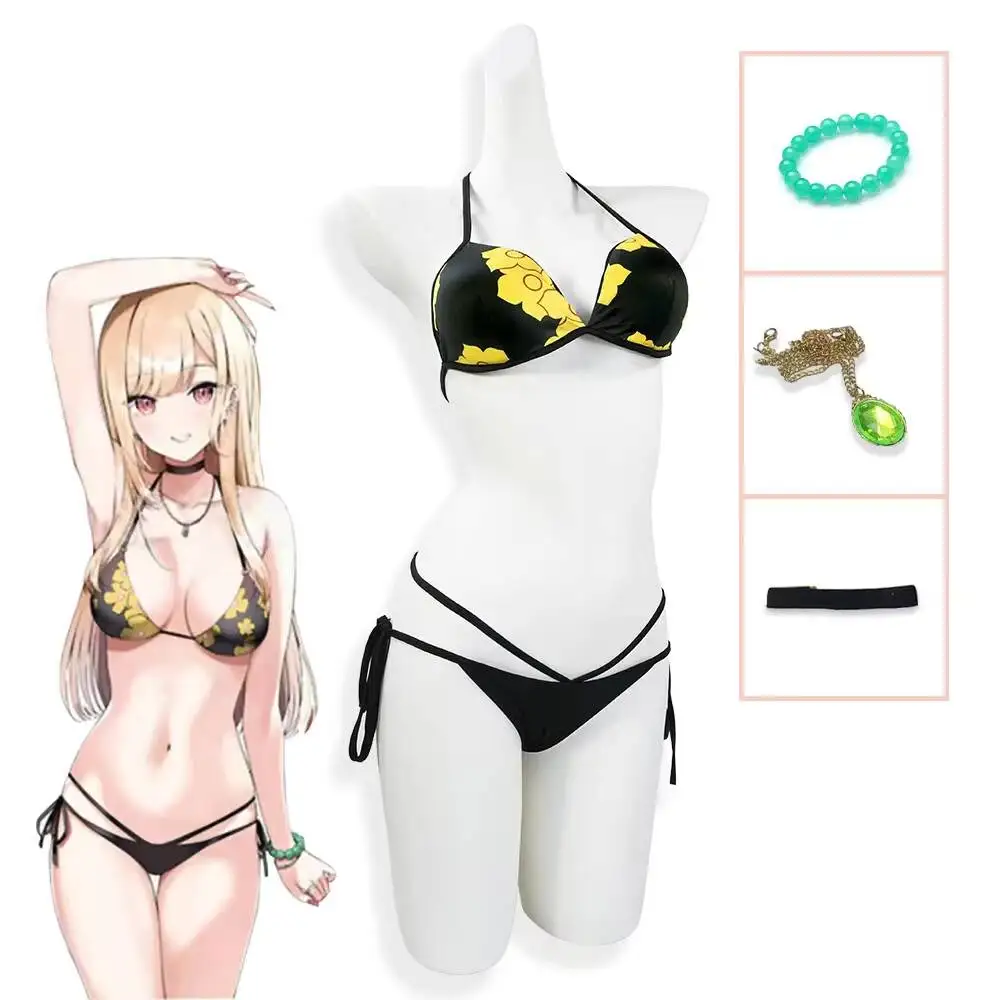 Anime My Dress-Up Darling Mari - Anime Cosplay Bikini 评论和价格