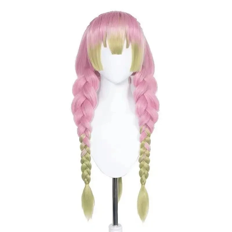 Mitsuri Kanroji Cosplay Wig Lo - Cosplay Anime Zenitsu 评论和价格