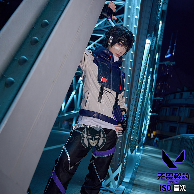 ISO Cosplay Valorant Costume H - Anime Cosplay Dress For Men 评论和价格