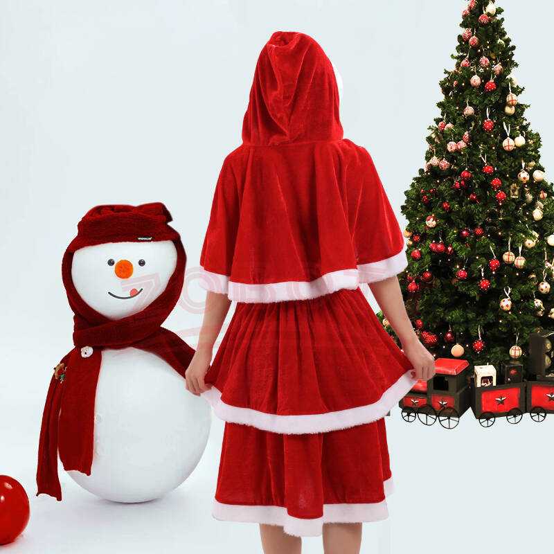 2025 Christmas Skirt COSPLAY D - Anime Cosplay Little Girl 评论和价格