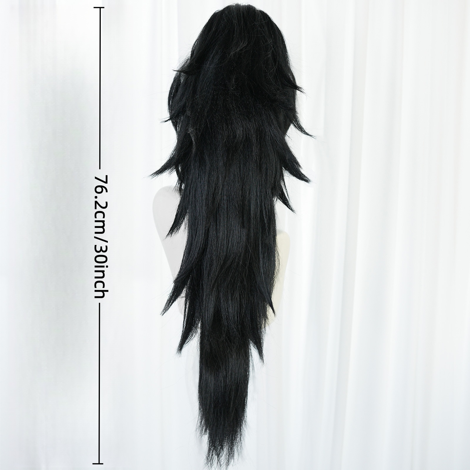 Anime cosplay wig black hairst - Cosplay Anime Expo 评论和价格