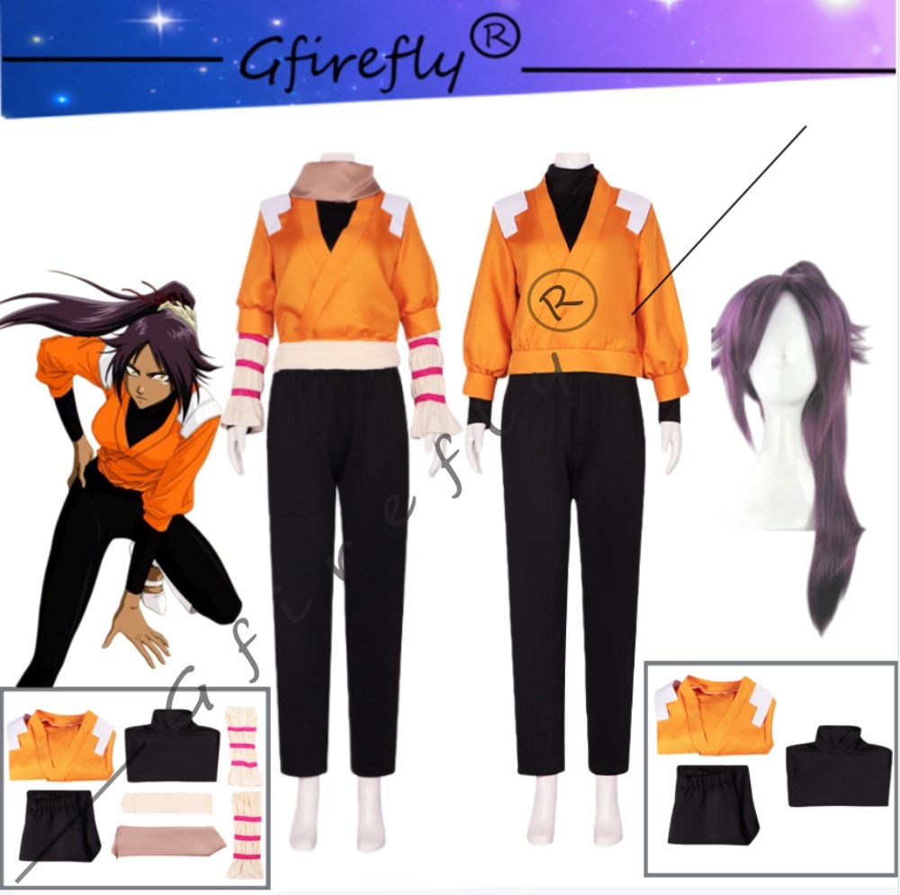 BLEACH Yoruichi Shihouin Cospl - Anime Cosplay Bleach 评论和价格
