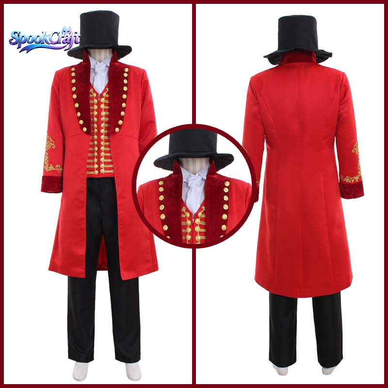 The Greatest Showman P.T. Barn - Anime Cosplay Dress For Men 评论和价格