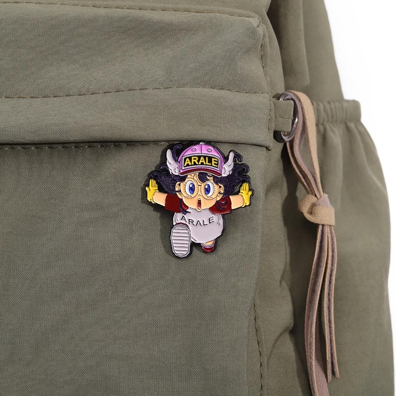 Cartoon Dr. Slump Arale Badge  - Anime Cosplay Little Girl 评论和价格