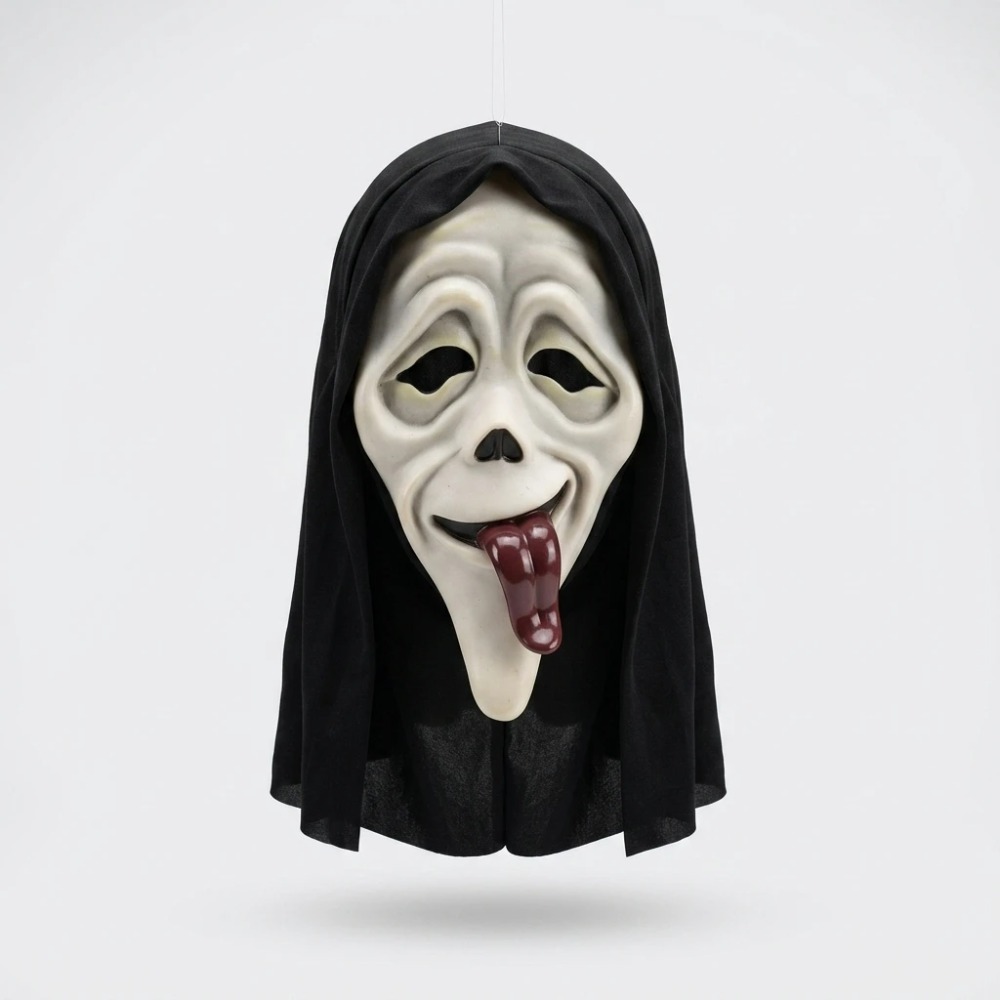 Scream Ghost Face Latex Mask W - Anime Cosplay Face 评论和价格