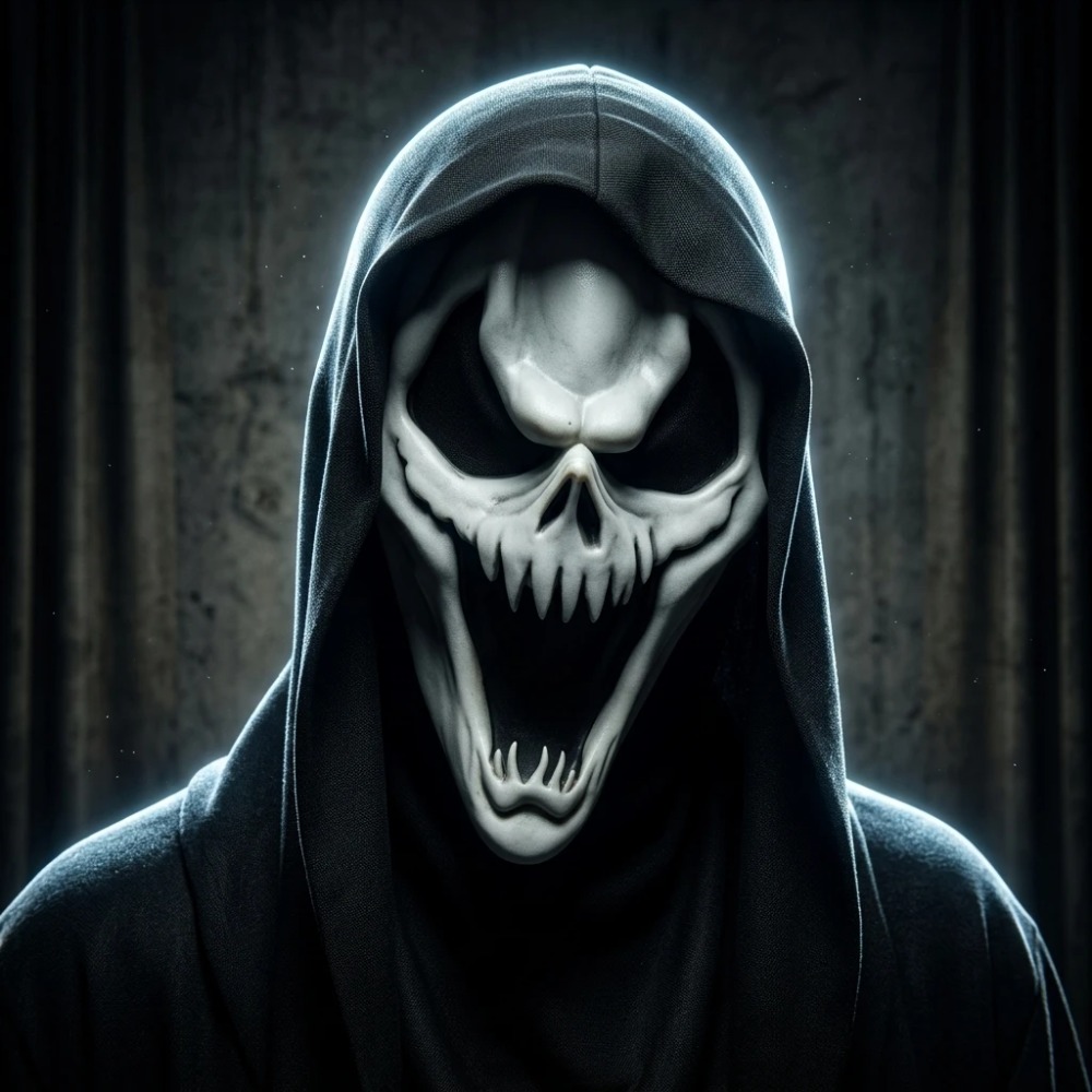 Scream Ghost Face Latex Mask W - Anime Cosplay Face 评论和价格